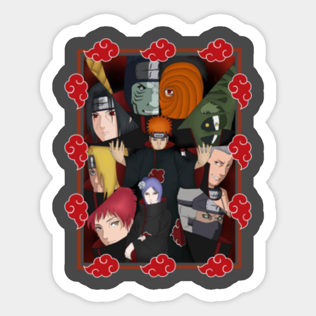 Akatsuki Akatsuki Sticker TeePublic
